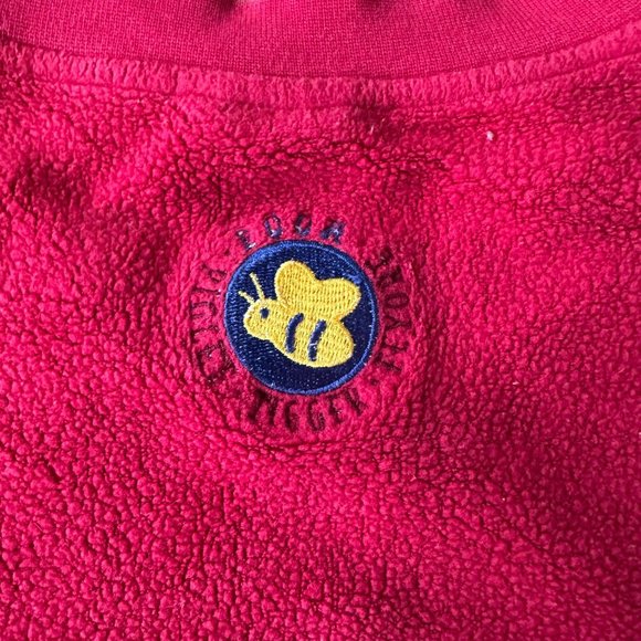 Disney Store Pooh Piglet Eeyore Tigger Embroidered Pullover Sweatshirt 3/4 Sleev - Picture 8 of 9